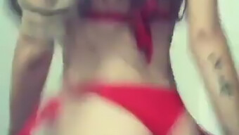 Daddy King'S Solo Dance In Red Thong